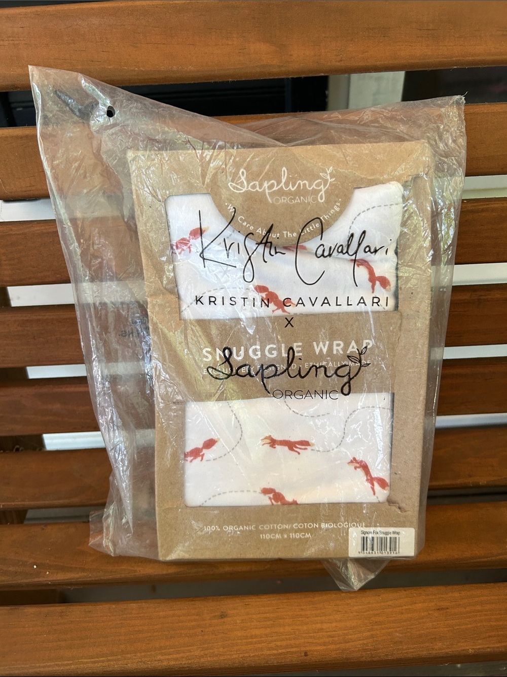NIB Kristin Cavallari x Sapling Organic Snuggle Wrap